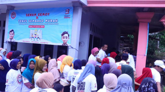 Tebus Sembako Murah di Banten, Ini Cara Relawan GSP Sosialisasi Pilpres Sekali Putaran di Masyarakat