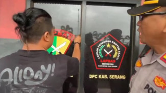Polres Serang Beri Tenggat Waktu Tiga Hari, Atribut Ormas dan LSM Harus di Copot