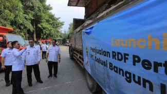 32 Ton Sampah RDF Kota Tangerang Dijual ke Perusahaan Swasta
