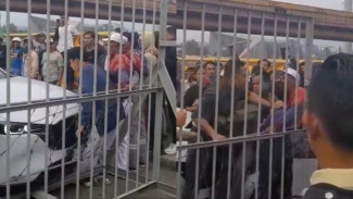 Buruh FSKEP Lagi Demo, Ditabrak Anggota DPRD Cilegon Asal Partai Gelora, Begini Penjelasanya