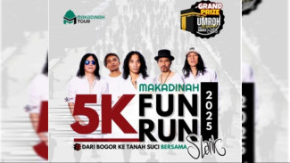 Lari Bersama Slank, dari Bogor ke Tanah Suci