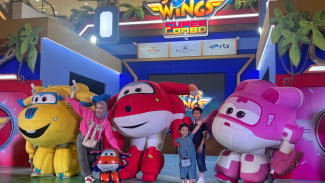 Nikmati Liburan Sekolah Bersama Super Wings di Dunia Salju Tangerang