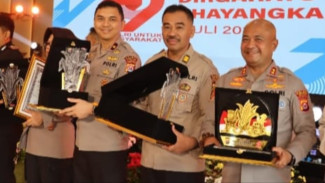 Polres Serang Juara Umum Kapolda Banten Cup 2025 di Puncak HUT Bhayangkara ke 79