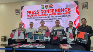 Selundupkan PMI ke Negara Rawan Konflik Pakai Visa Turis, Belasan Orang Ditangkap Polres Bandara Soetta