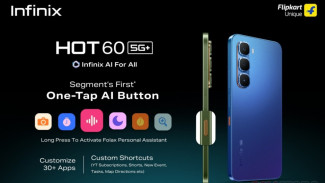 Keren Banget, Infinix Hot 60 5G+ Punya Tombol AI Ajaib, Rangkum Artikel sampai Cari Info Cuma Sekali Pencet