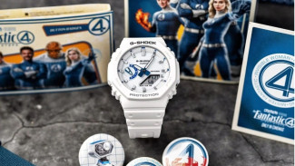 Dunia Kolektor Geger, Casio Resmi Rilis G-Shock Edisi Khusus Fantastic Four, Tiap Jam Tangan Punya Kekuatan Super