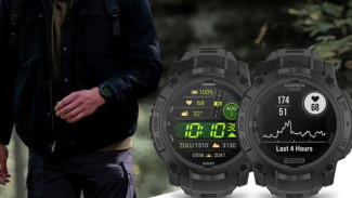 Garmin Instinct 3 Tactical Edition Resmi Meluncur, Smartwatch Canggih Rasa James Bond dengan Mode Siluman, Kill Switch