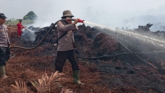 264 Hektar Lahan Hangus Terbakar, Polres Muaro Jambi Lakukan Penyelidikan