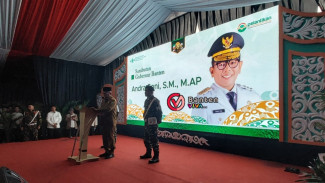 Hujan Deras Tak Halangi Pelantikan PWNU Banten, Gus Yahya: Baiat Pengabdian dan Revitalisasi Pesantren