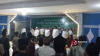 Maulid Nabi di Ponpes Al-Fathaniyah Tengkele, Gubernur Banten dan Tokoh Lintas Agama Teguhkan Persatuan
