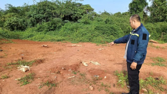 Warga Tangerang Dihebohkan Penemuan Tulang Manusia Dibungkus Kain di Bekas Galian Tanah