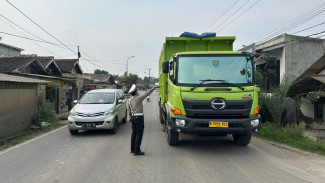 Jadwal Larangan Truk Tambang Melintas di Kabupaten Serang