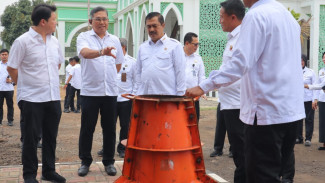 Menteri Imipas Tinjau Pengolahan Limbah FABA di Lapas Tangerang