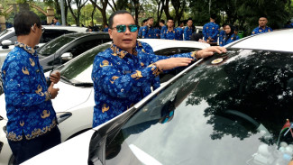 Aksi Tegas Wali Kota Serang: 44 Kendaraan ASN Belum Bayar Pajak, Langsung Ditempeli Stiker
