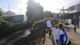 Sachrudin Tinjau Normalisasi Kali yang Kerap Sebabkan Banjir di Kota Tangerang