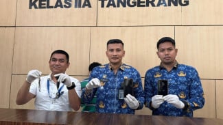 Penyelundupan Narkotika ke Lapas Pemuda Tangerang Berhasil Digagalkan, Tiga Orang Diamankan