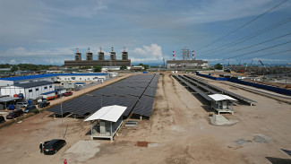 PLTS Berkapasitas 4,7 Megawatt Milik Krakatau Chandra Energi Resmi Beroperasi di Cilegon