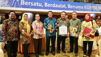 KORPRI Kabupaten Tangerang Terima Penghargaan Kategori Kepengurusan Terbaik Se-Indonesia