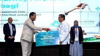 Harga Kebutuhan Pokok Melonjak Saat Nataru, Bandara Soetta Bagikan 7 Ribu Paket Sembako Gratis