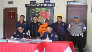 Maling Toko Makanan Beku Ditangkap Polisi