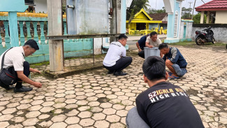Jelang Ramadan, Rutan Kotabumi Lampung Gotong Royong di Masjid