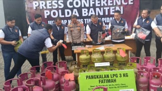 Ditengah Ancaman Krisis Energi Karena Perang Iran vs Amerika, Polda Banten Ungkap Pengoplosan Gas Subsidi
