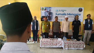 Jurnalis Parlemen Cilegon Mengajar, Ajak Gen Z Lawan Hoax dan Distrubsi