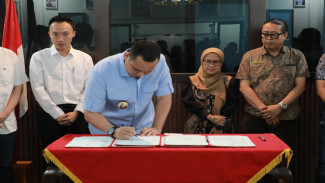 Tanpa APBD, Jalan 253 Meter di Walantaka Kota Serang Dibangun Lewat Dana CSR Swasta