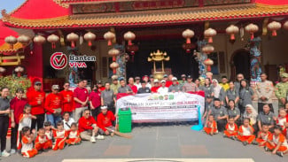 Umat Lintas Agama Bersatu Bersihkan Vihara Avalokitesvara, FKUB Kota Serang Tegaskan Toleransi Bukan Sekadar Slogan