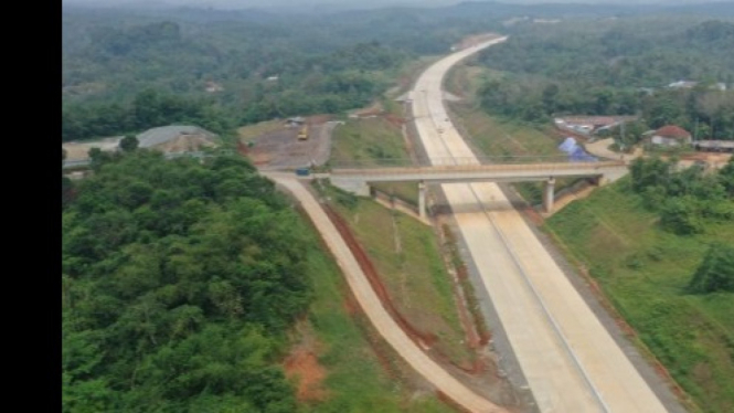 Pembangunan Tol Serang Panimbang seksi III (ISTIMEWA)