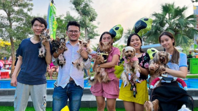 Taman Khusus Anjing di SMS Tangerang