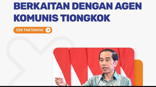 Cek Fakta Benarkah Silsilah Keluarga Jokowi Berkaita dengan Komunis