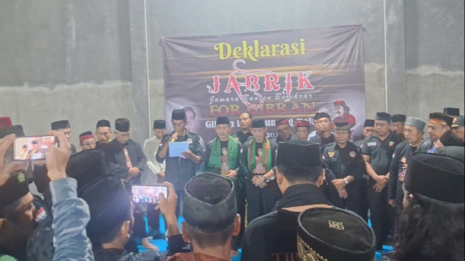 Jawara Banten deklarasi dukungan untuk Gibran maju di Pilpres 2024