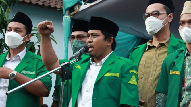 Ketua PW GP Ansor Banten, Ahmad Nuri.