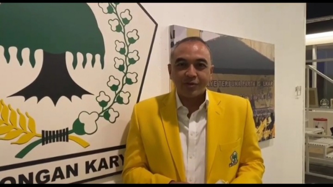 Ketua DPD Golkar DKI Jakarta Ahmed Zaki Iskandar