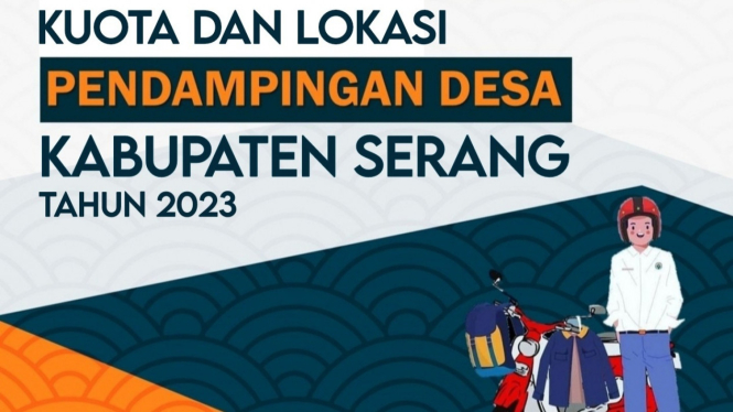 Ilustrasi: Kuota dan lokasi PLD Kabupaten Serang 2023.