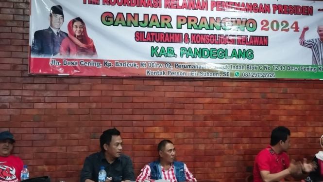 TKRPP Ganjar Pranowo-Mahfud MD Kabupaten Pandeglang