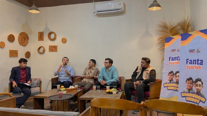 Diskusi yang digelar tim Fanta Syariah Prabowo - Gibran.