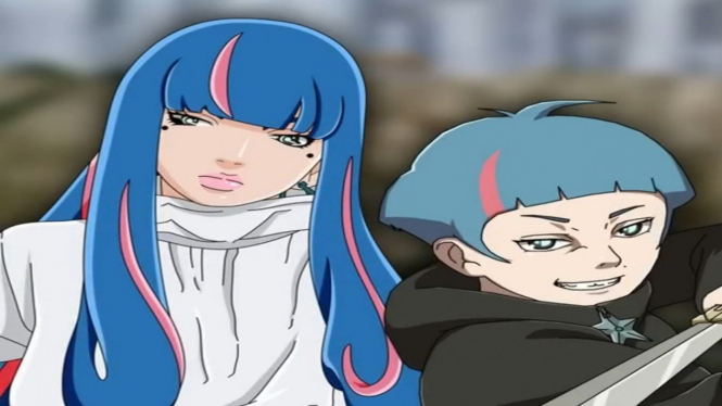 Eida dan Daemon di Boruto Two Blue Vortex