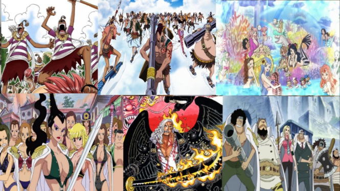7 ras dan suku di One Piece