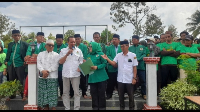 Caleg dan Simpatisan PPP Kabupaten Serang.