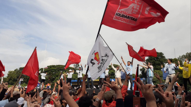 Konser Indonesia Maju Gerakan Banten Nyata Prabowo Gibran di Tangerang