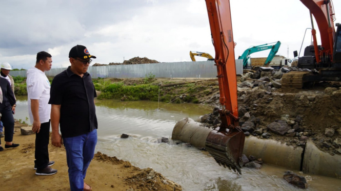 Selokan Diduga Penyebab Banjir Cilegon, Dibongkar Walikota