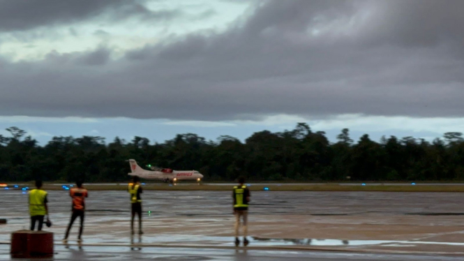 Pesawat Wings Air Ditembak Kelompok Separatis di Papua Mendarat