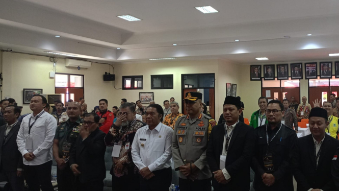 Pembukaan Rapat Pleno KPU Banten.