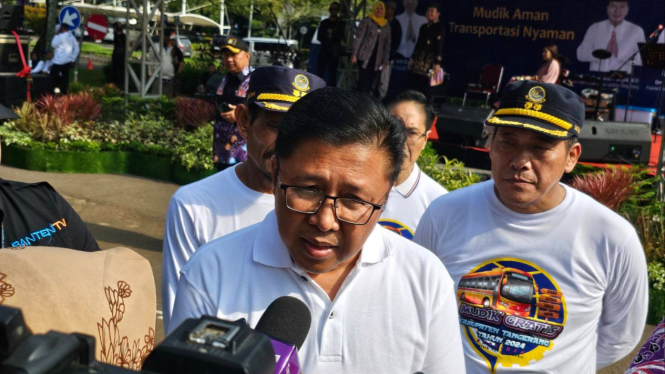 Kepala Dinas Perhubungan Kabupaten Tangerang Achmad Taufik