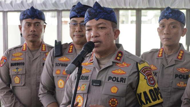 Kapolda Banten, Irjen Pol Abdul Karim, di Rumah Dinas nya