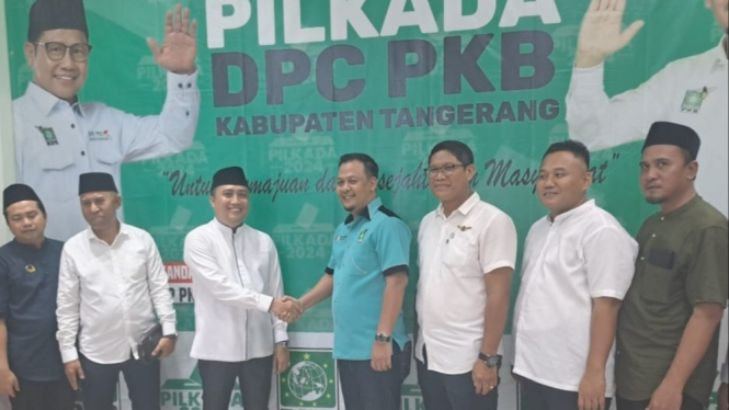 Penerimaan berkas pencalonan pilkada 2024 di PKB