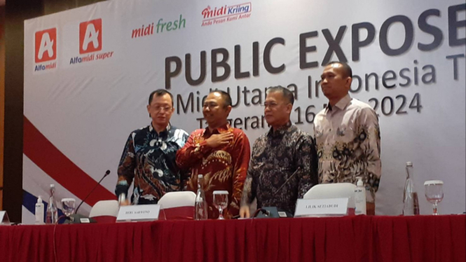 Publik Expose PT Midi Utama Indonesia Tbk di Alfa Tower, Tangerang