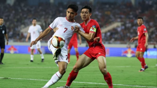 Pemain Indonesia Melawan Timnas Vietnam